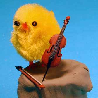 Toy Portfolio Cello Chick